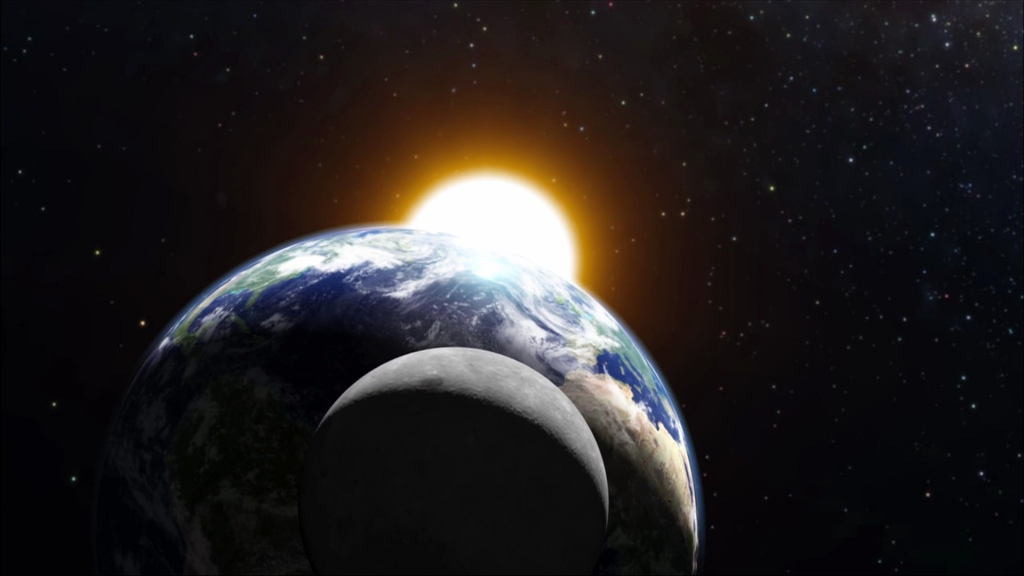 The-earth-moon-and-sun